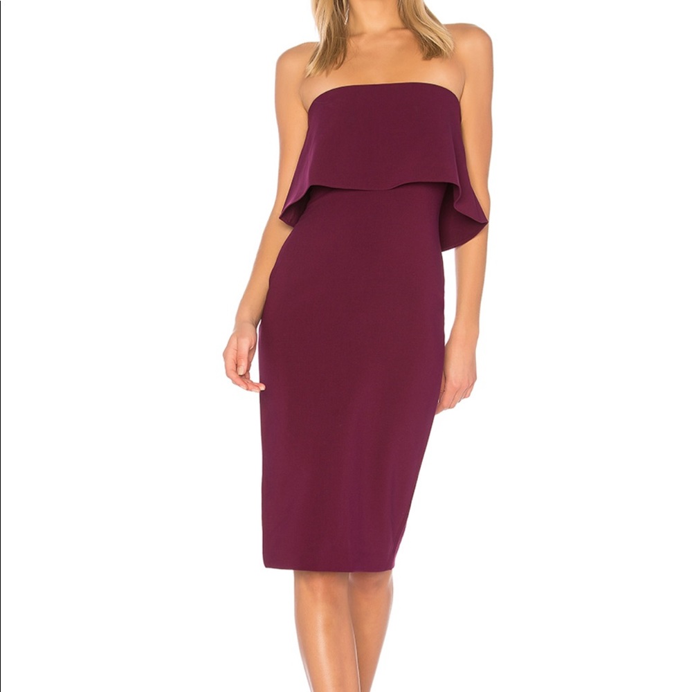 NWT LIKELY PLUM ‘DRIGGS’ DRESS SIZE 0